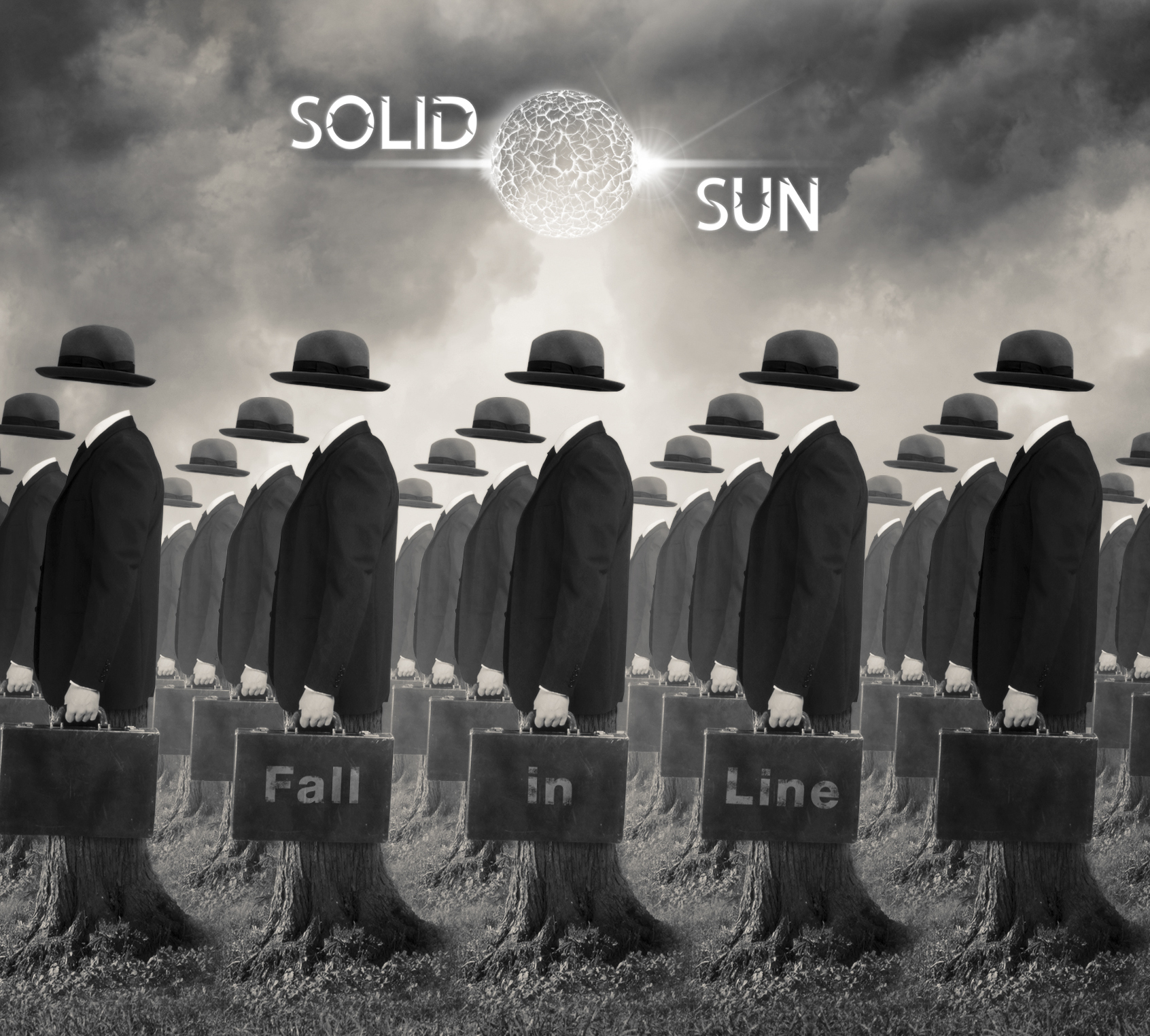 Solid Sun — Fall In Line EP artwork